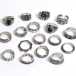 [이어넥핸즈] 균일가 써지컬스틸 빈티지반지 모음