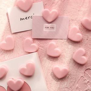 핑크 하트 플라스틱 집게 [핑크덕후 페이퍼 다꾸 집게클립]