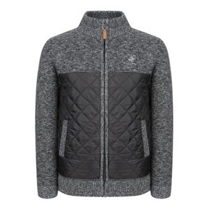 [비버리힐스폴로클럽]비버리힐스폴로클럽 남성 퀼팅 니트집업_그