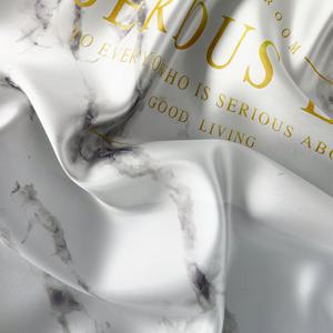 샤워커튼-마블화이트/패브릭 욕실 커텐 방수 가림막