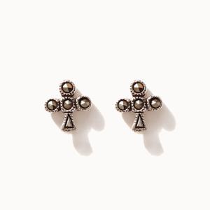 제이로렌 02M01907 마카사이트 원석 실버귀걸이