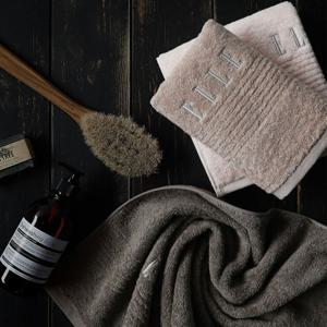 엘르 40수 코마사 세면타올 200g - 5매