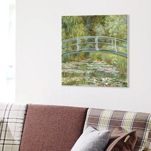 [무케렌시아] 우아한 달팽이_액자 포스터 모네_수련연못 B타입