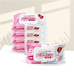 손걸레 청소포 45매 x 5개 / 물티슈 일회용 청소