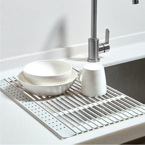 [JAJU/자주] 수저 건조까지 가능한 실리콘 싱크 롤매트 20113211