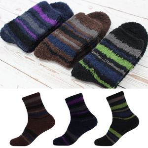 겨울 남성 남자 따뜻한 수면양말 5켤레 스트라이프