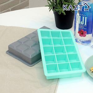 파스텔 실리콘 아이스큐브 원형 얼음틀 사각 15구 2colors