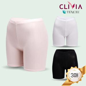 크리비아 LG4311P 텐셀 3부 속바지 (3매)