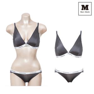 마레몬떼 키스피린 브라팬티 세트 그레이