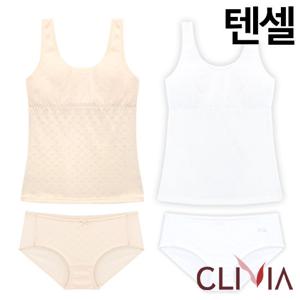 [크리비아]주니어 텐셀 자카드 브라런닝팬티2종(CLRP6620)