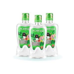 동아제약 가그린 어린이용 사과맛 380ml x 3개