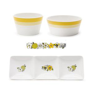 행남자기 플로르 1인 반상기세트 3pcs