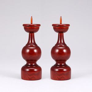 촛대1벌 이조공예 제기 제수용품 원목촛대 제사촛대