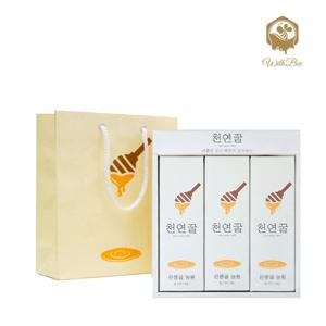 [위드비] 아카시아꿀/야생화꿀/밤꿀 스틱꿀 3종 선물세트