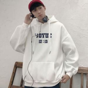 SHJ 남성후드티 오버핏 기모안감 긴팔티셔츠