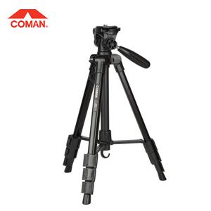 코만 E800 DSLR 미러리스 카메라 비디오 삼각대