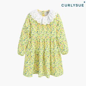 [컬리수] 아일렛카라 튤립원피스 C211OPG11P