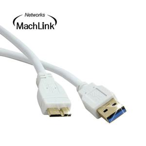 마하링크 USB 3.0 A-Micro B 마이크로B 케이블 0.3M ML-UMB003