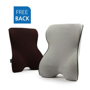 도브(프리백) 인체공학 등쿠션 허리쿠션 등받이쿠션 사무실 자동