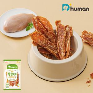 [듀먼] 강아지 국산 닭가슴살 통살육포 1팩 / 강아지간식