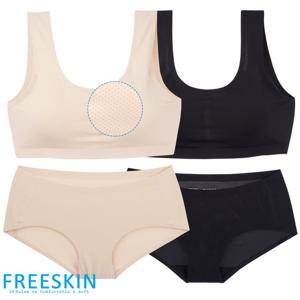 프리스킨 메쉬 심리스 슬림핏 브라팬티 fsst1230