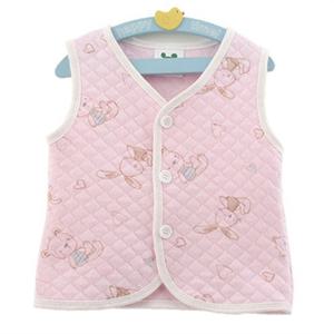 [삐까부]유아 아동 아기 가을 겨울 수면조끼 누빔하프 토끼곰 조끼