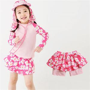 [베베샤]바지)플라워 수영복