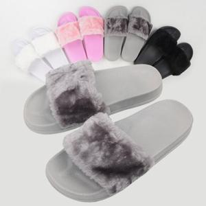 [실내화뱅크]삼선퍼겨울방한슬리퍼 털실내화230~250mm 실내화덧신