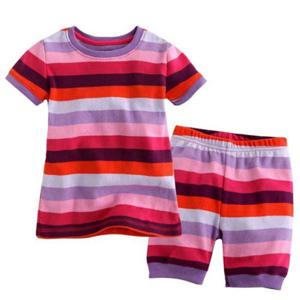 [조이멀티]레드 반팔 스트라이프 상하 2종 (12개월-5세) 202025