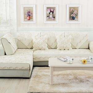 [러빙랩]러빙랩 밀크 순면 쇼파패드 4인용 소파 90x240cm