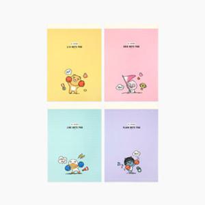 카카오프렌즈 치얼업 패드 노트