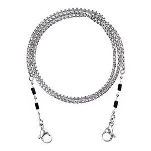 [Jbans]블랙비즈 포인트 써지컬스틸 안경줄 마스크목