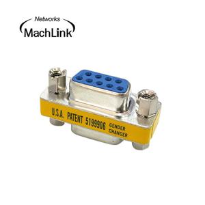 마하링크 D-SUB 2열 9핀 암 암 F/F 변환 젠더 ML-S004