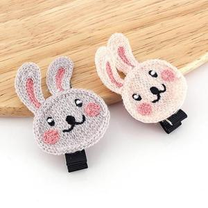 [아랑로랑] 울랄라니트토끼 집게핀 헤어핀