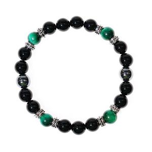 [Jbans]그린타이거믹스 오닉스 스톤팔찌 (02-AC547_BK)