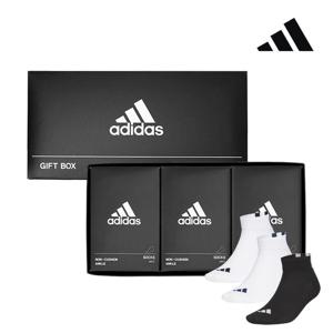 아디다스 퍼포먼스 3선 스포츠 발목 양말 3족 선물세트