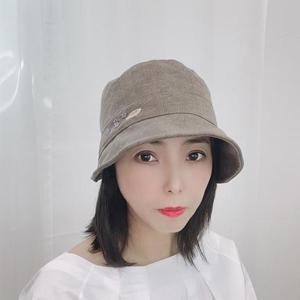 [블루피오레] 빈티지 린넨 벙거지 모자 BFH967