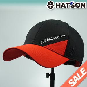 [햇츠온]HATSON 브랜드 남여 하드 볼캡 야구 모자 J0SM254BK AD