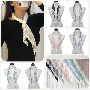 [블루피오레] 삼각레이스 코튼 쁘띠스카프 AF3758