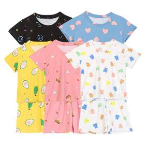 아동 유아 키즈 반팔 상하세트 잠옷 파자마 캐릭터 냉감 실내복