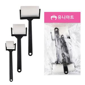 유니아트 도장 찍기 스펀지 롤러 3종 세트 2번
