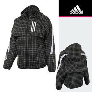 아디다스 우먼스 W.N.D. 자켓(GM0698) 집업 후드 자켓