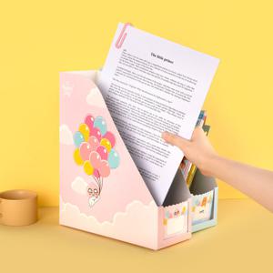 카카오프렌즈 오 해피데이 DIY 데스크 정리박스 3500 책꽂이