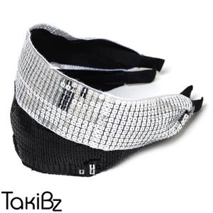 [타키비즈] 스팽글 와이드 헤어밴드