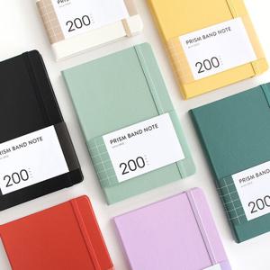 프리즘 200 밴드 노트 모눈 양장 제본 대학생 직장인