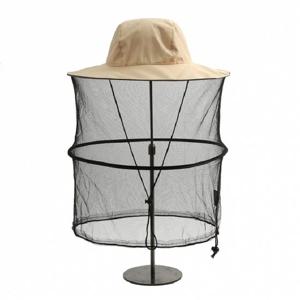 벌레차단 메쉬망 모기장 양봉 벌초 방충모자 크림