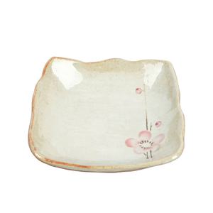 [박씨상방] 분청 매화 사각찬기 2호