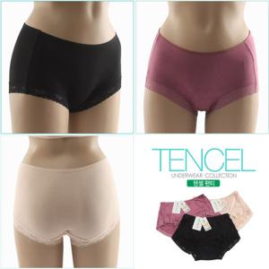 텐셀 레이스 맥시 팬티 오가닉 여성속옷 NDJ-HPT-1885-1p