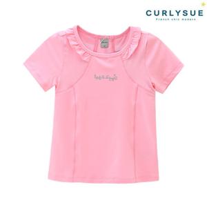 [컬리수] 요가핏 프릴티셔츠(흡습속건) CNM1XATS42LP [여름]