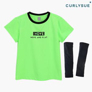 [컬리수] 네온에슬레져 티셔츠(팔토시세트) CPM2XQTS84[여름]